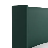 Captiva Joya Green 60" Upholstered Shelter Bed