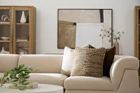 Messi Brown Accent Pillow