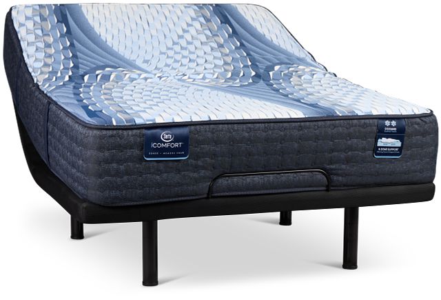 Serta Icomfort Iona Medium Deluxe Adjustable Mattress Set