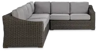 Canyon Gray Medium Left Sectional