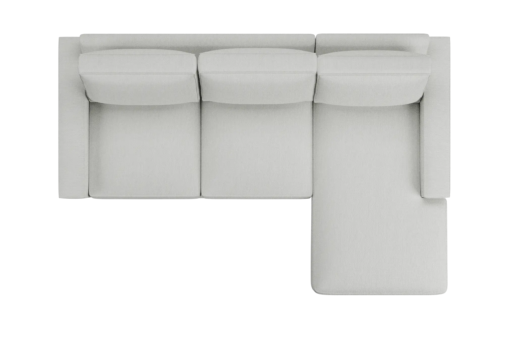 Edgewater Revenue White Right Chaise Sectional Edgewater Revenue White Right Chaise Sectional