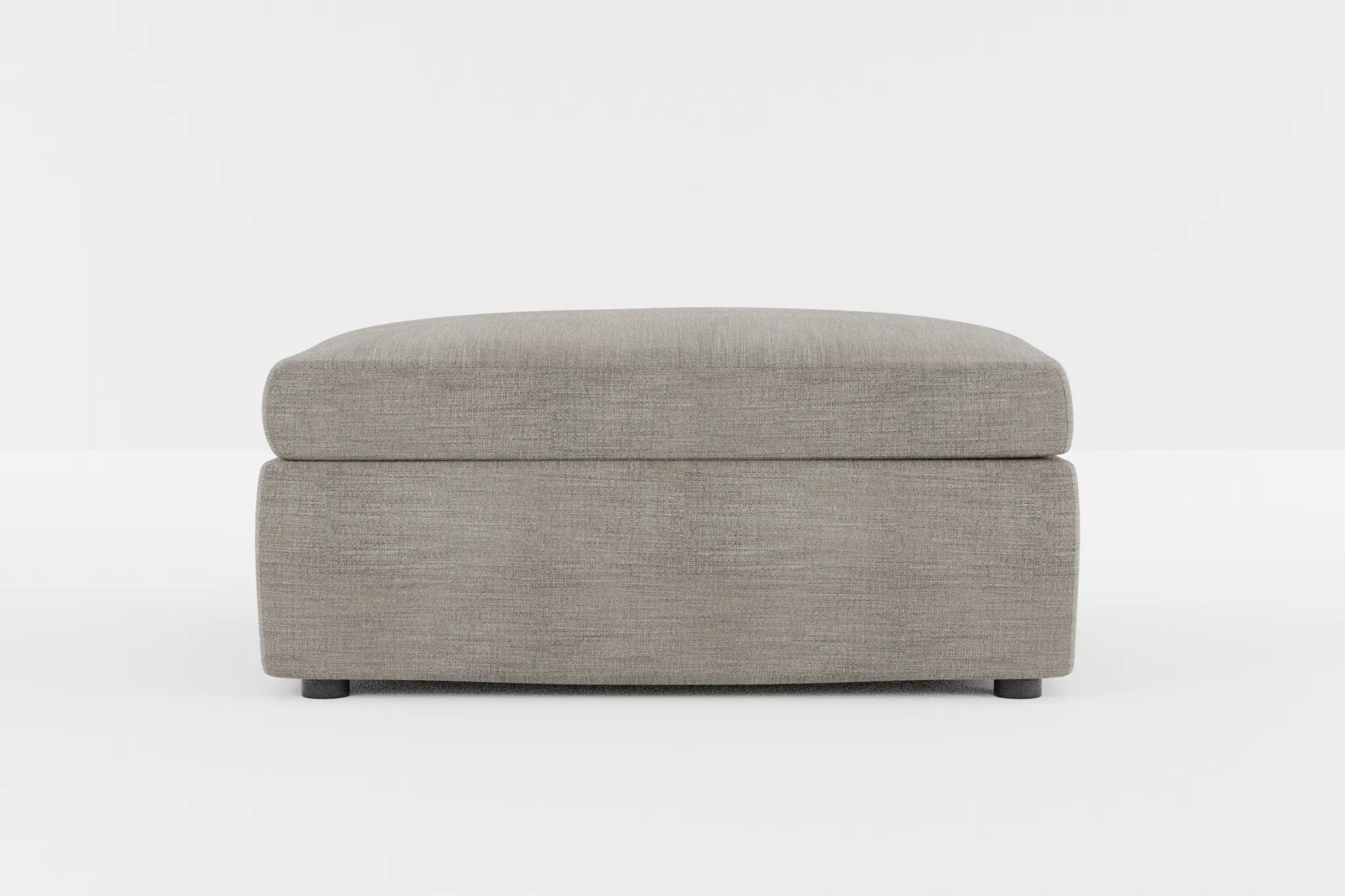 Destin Victory Gray Fabric Cocktail Ottoman Destin Victory Gray Fabric Cocktail Ottoman