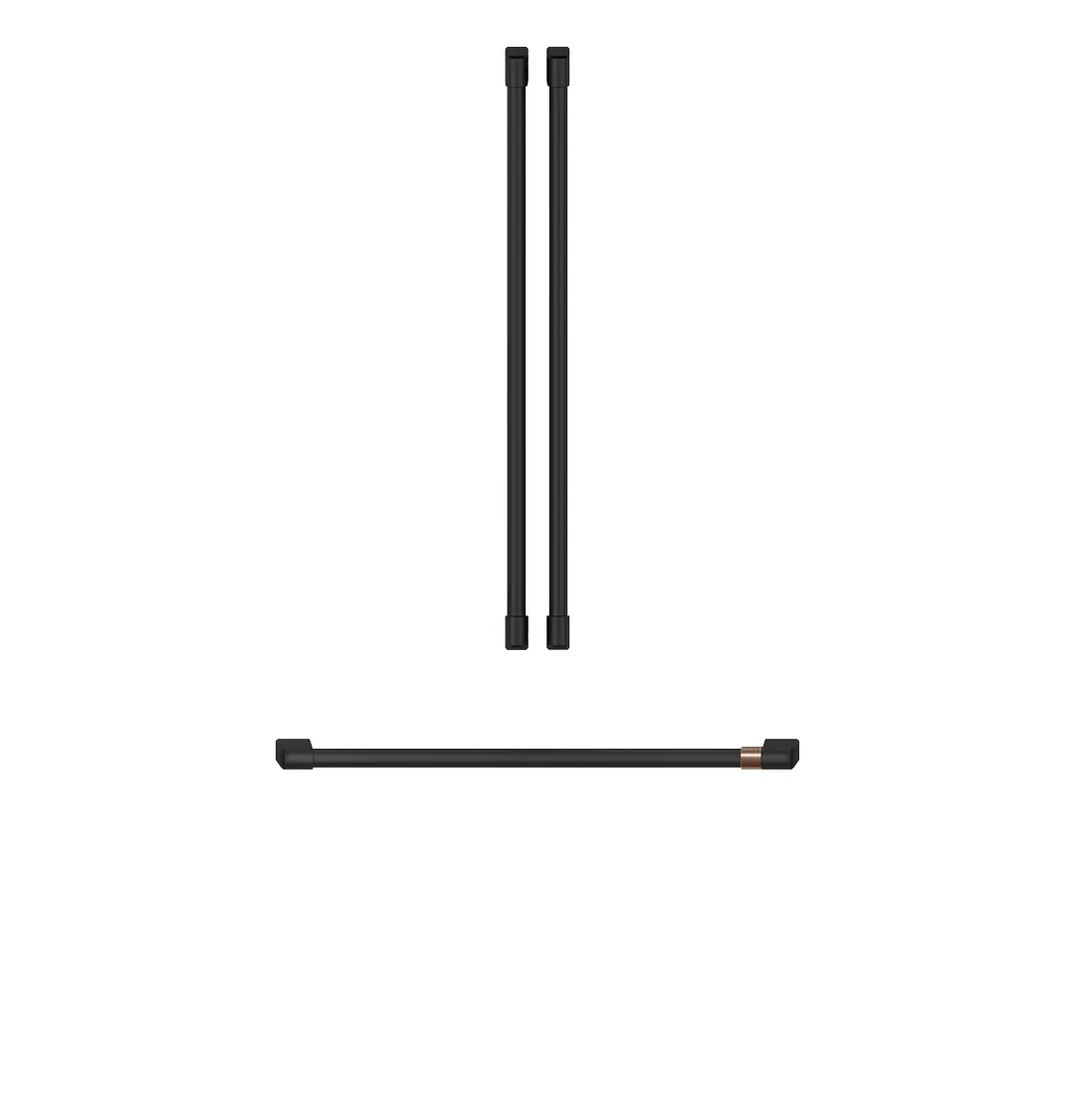 Cafe 3 Series Flat Black Handle Kit