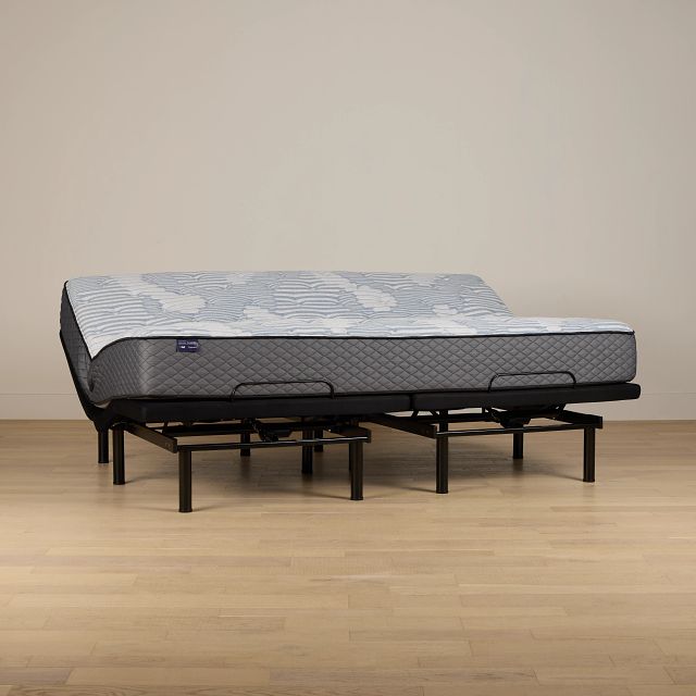 Kevin Charles By Sealy Signature Medium Plus Adjustable Mattress Set