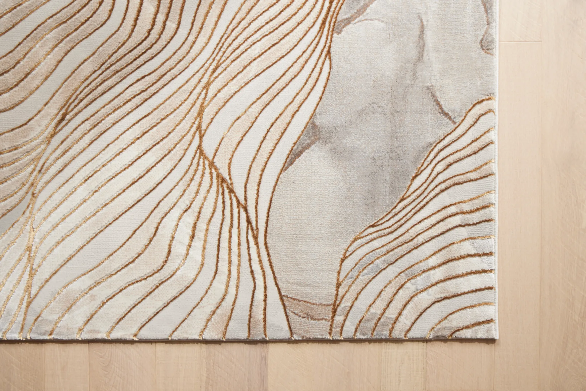 Valeria Gold 8x10 Area Rug