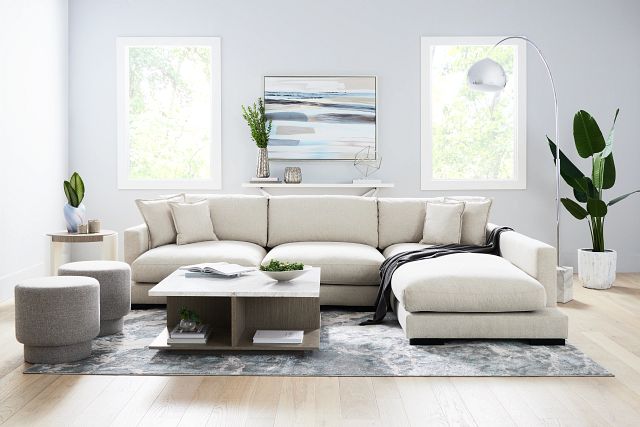 light beige sectional sofa