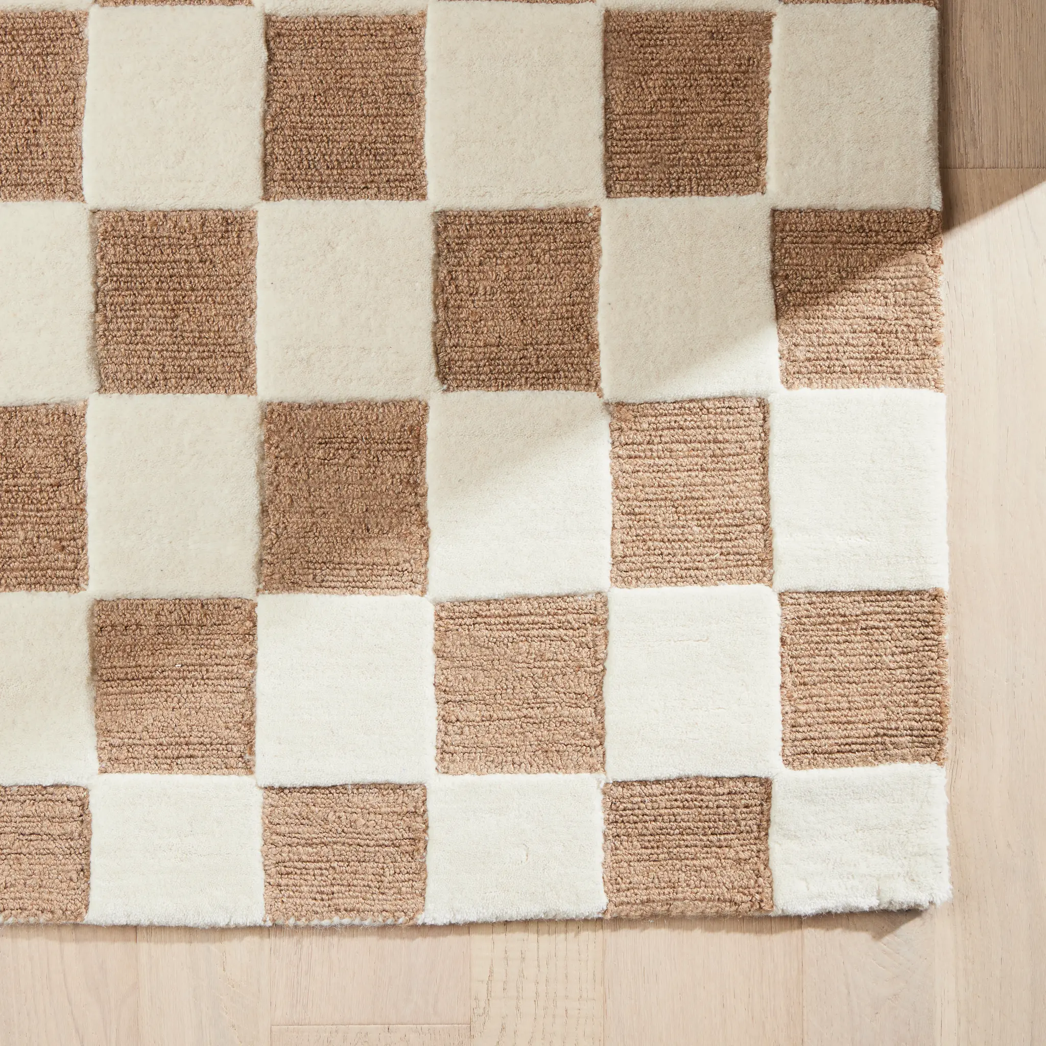 Checka White 5x8 Area Rug Checka White 5x8 Area Rug