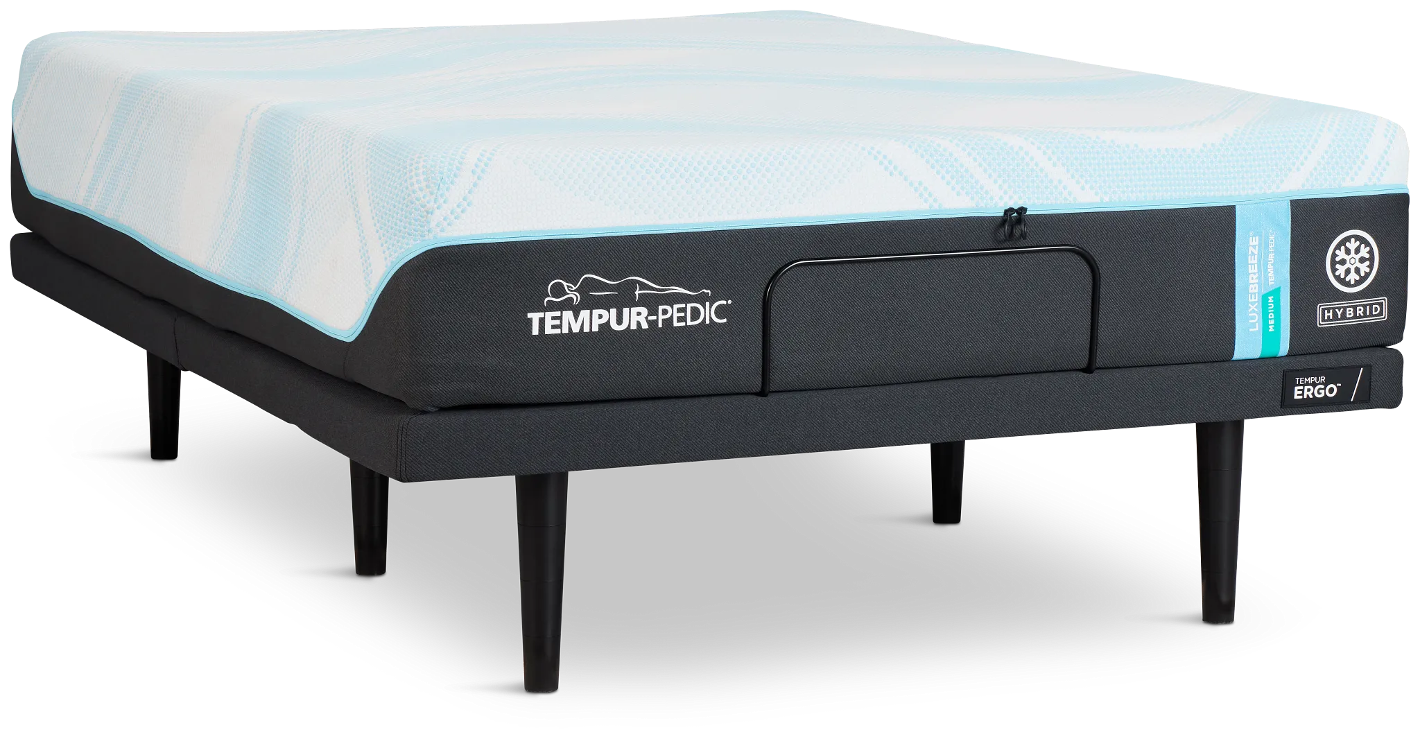 Tempur-pedic Tempur-luxebreeze Medium Ergo 3.0 Adjustable Mattress Set