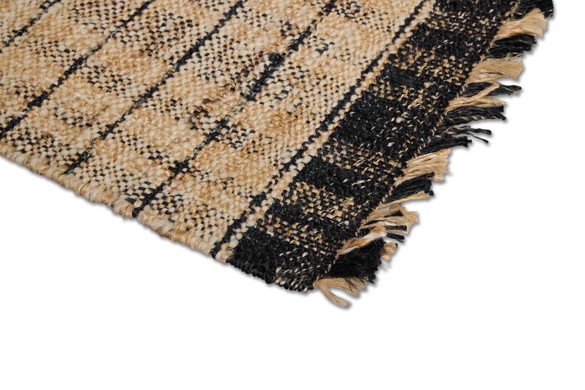 Thanias Black 8x10 Area Rug