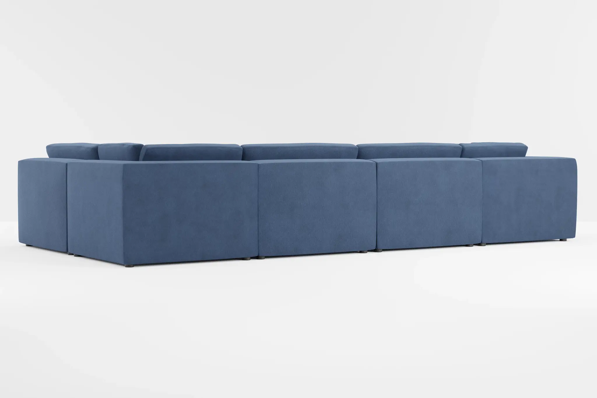 Destin Revenue Dark Blue Fabric 8-piece Pit Sectional Destin Revenue Dark Blue Fabric 8-piece Pit Sectional