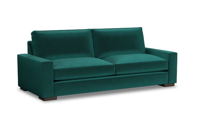 Edgewater Joya Green 96" Sofa W/ 2 Cushions