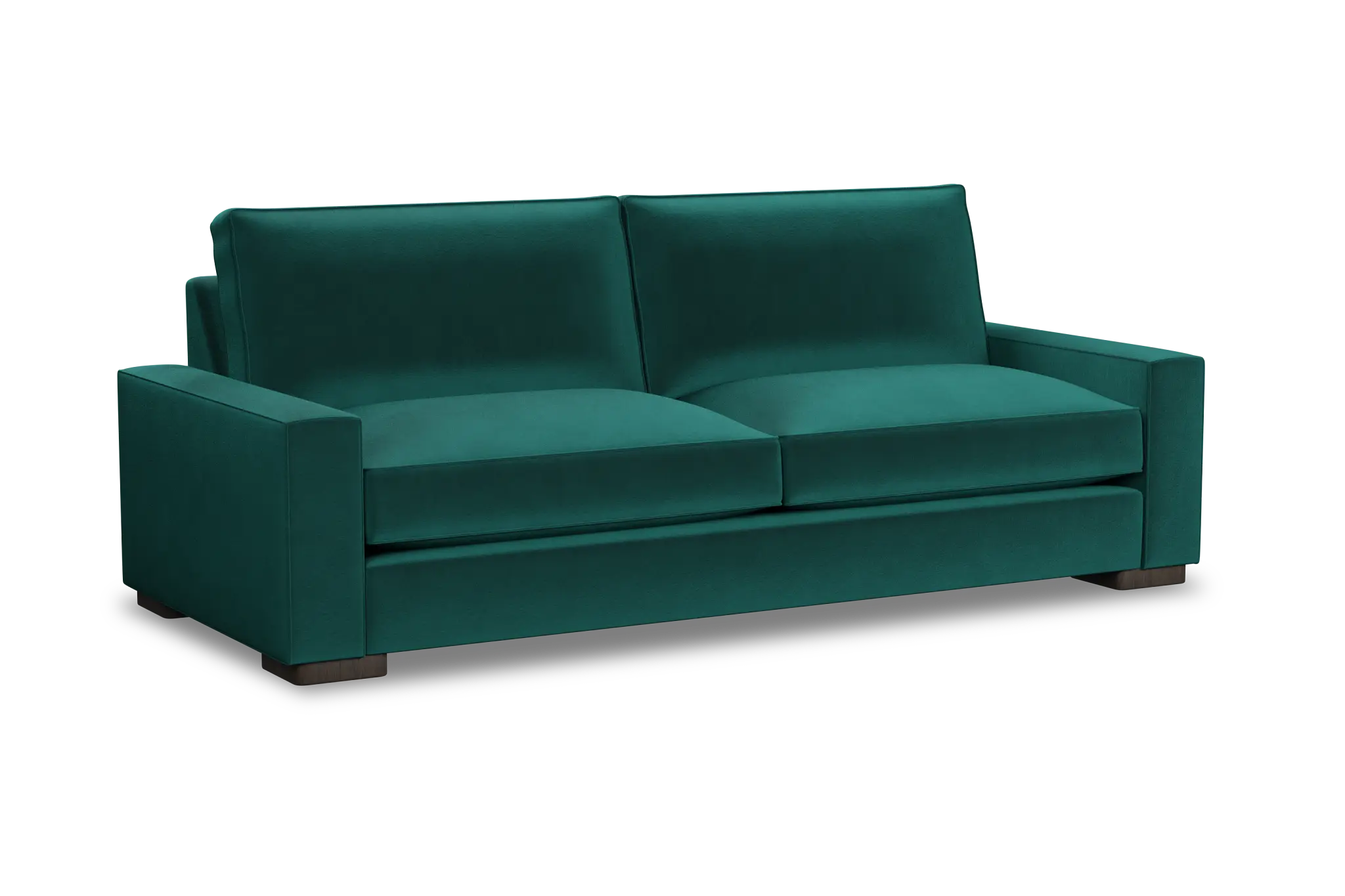 Edgewater Joya Green 96" Sofa W/ 2 Cushions Edgewater Joya Green 96" Sofa W/ 2 Cushions