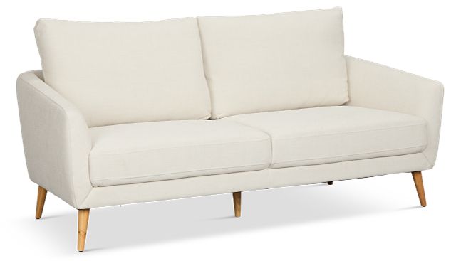 Layla Light Beige Fabric Sofa