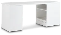 Newport White Peninsula Desk