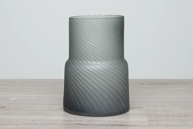 Glenview Dark Gray Small Vase