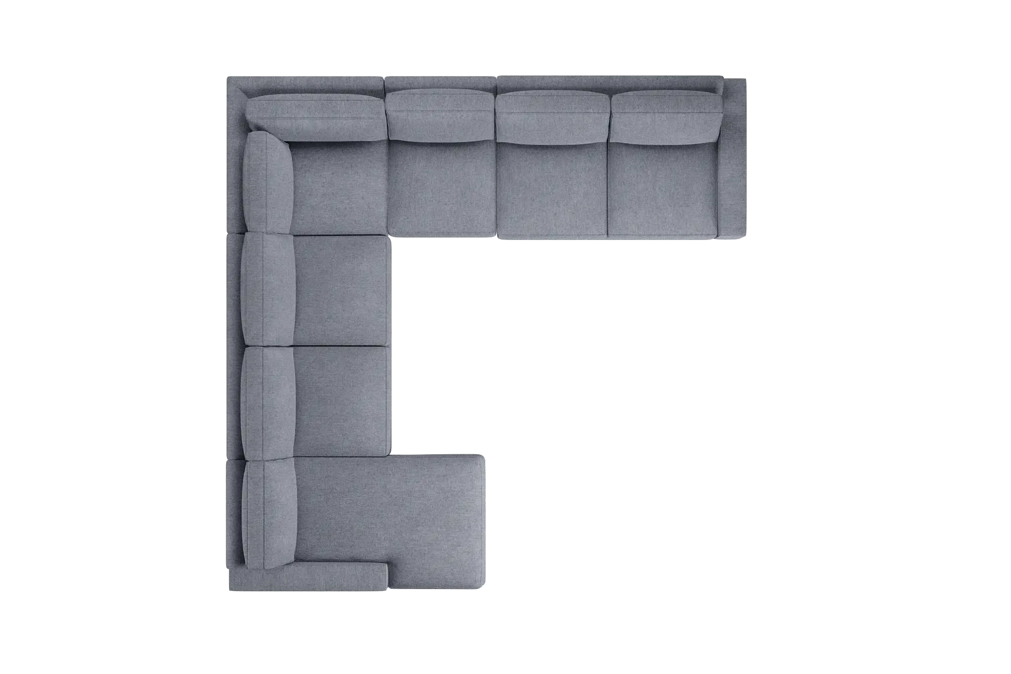 Edgewater Elevation Gray Large Left Chaise Sectional Edgewater Elevation Gray Large Left Chaise Sectional
