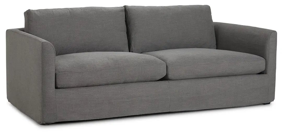 Willow 89" Gray Fabric Sofa Willow 89" Gray Fabric Sofa