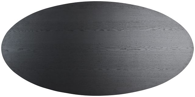 Nomad Black 94" Oval Table