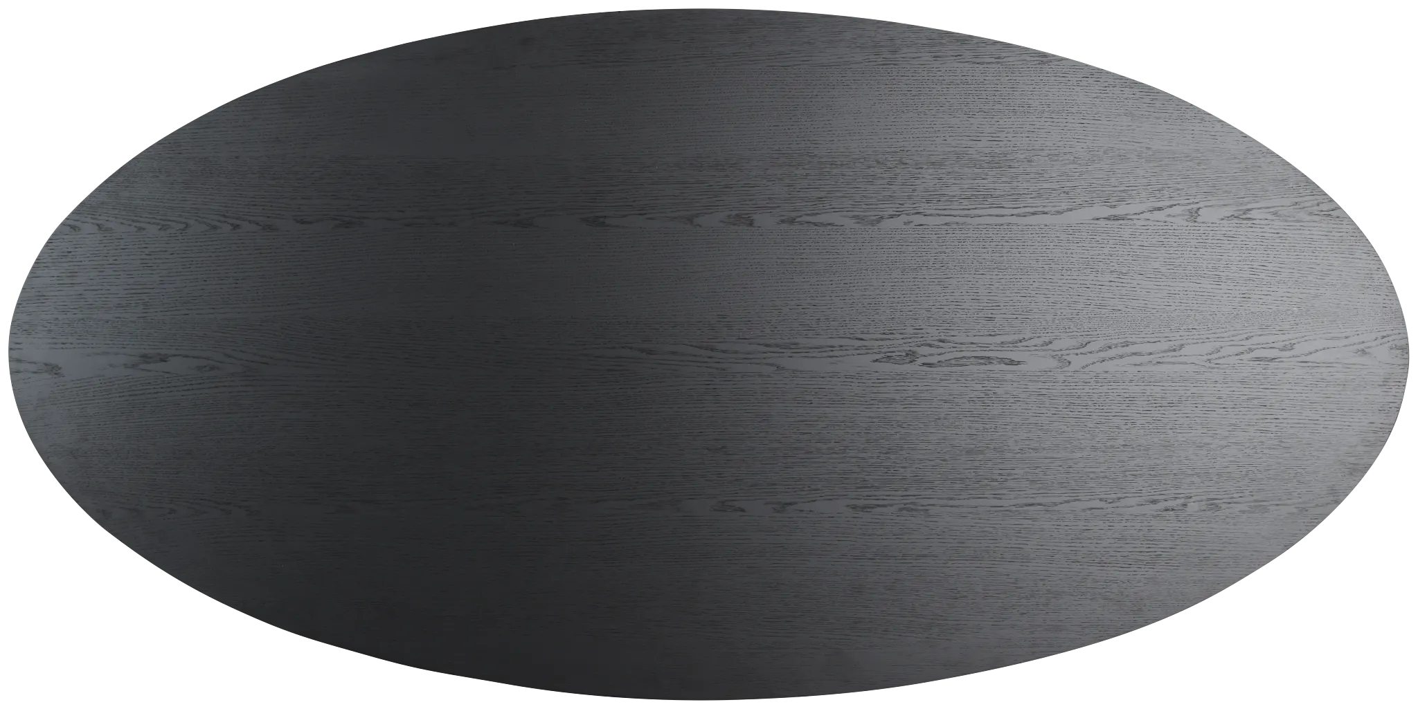 Nomad Black 94" Oval Table