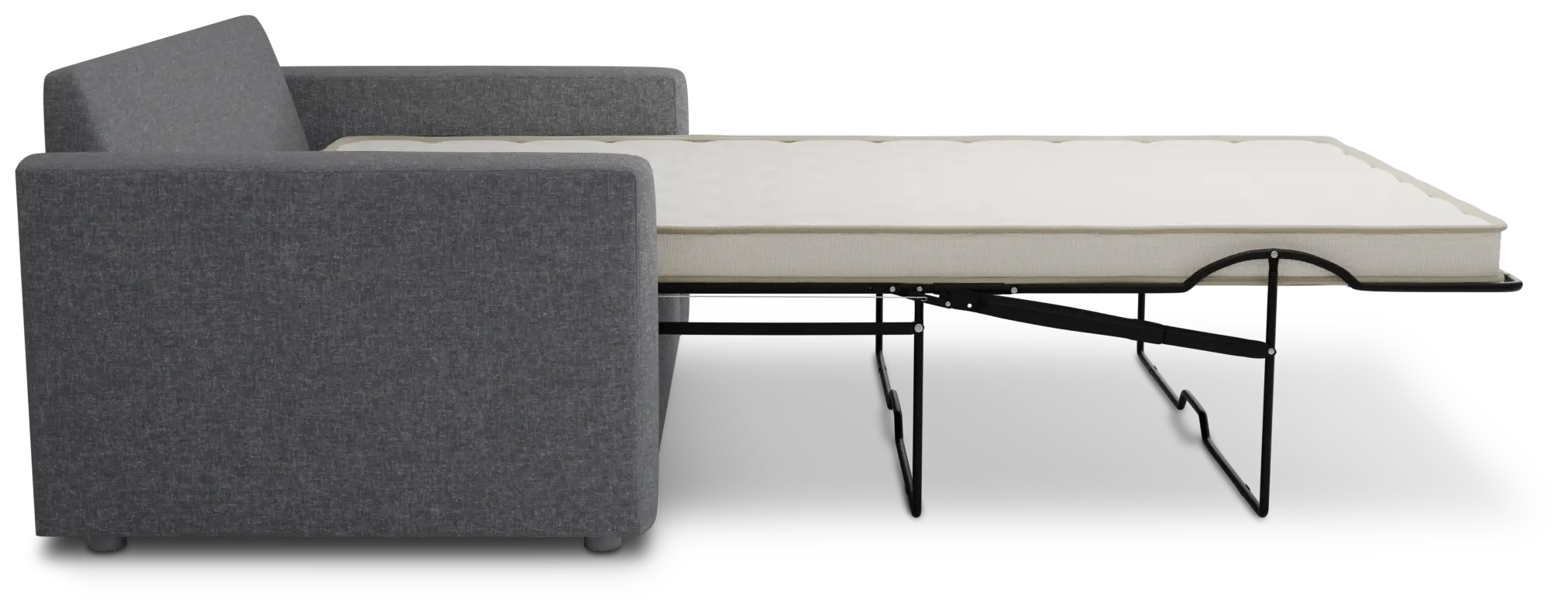 Siesta Delray Dark Gray Fabric Innerspring Sleeper Siesta Delray Dark Gray Fabric Innerspring Sleeper
