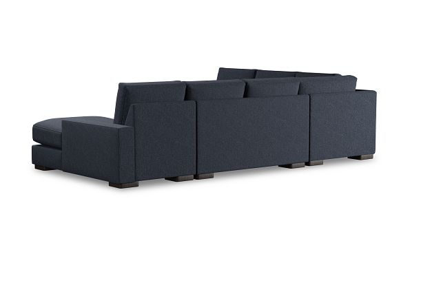 Edgewater Maguire Blue Medium Right Chaise Sectional