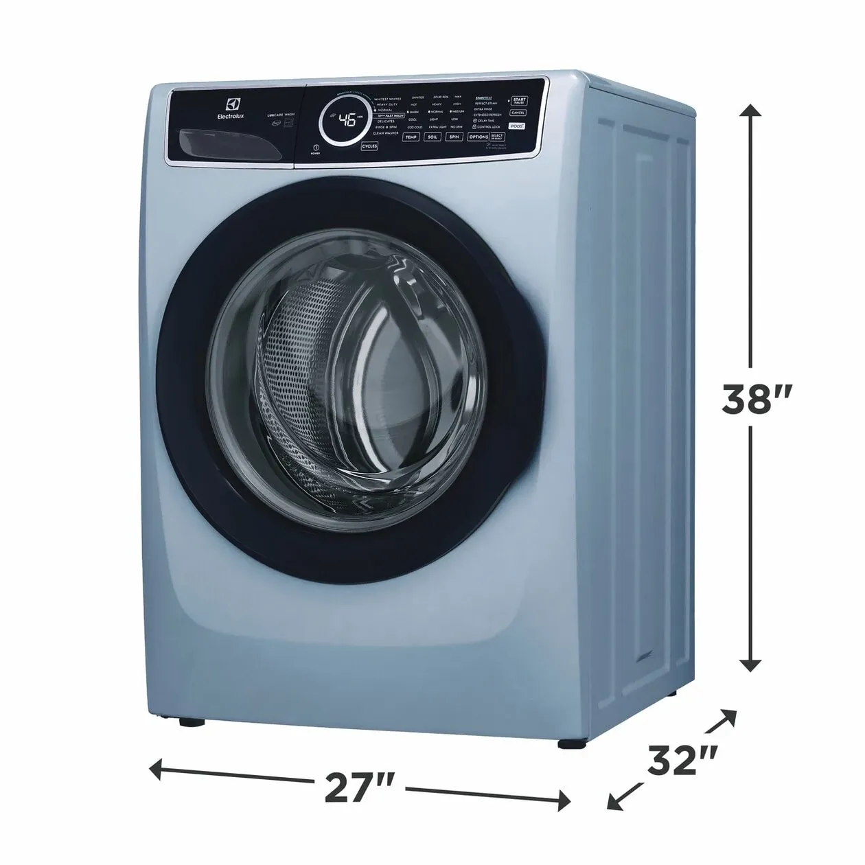 Electrolux 7437 Series Blue Front Load Washer