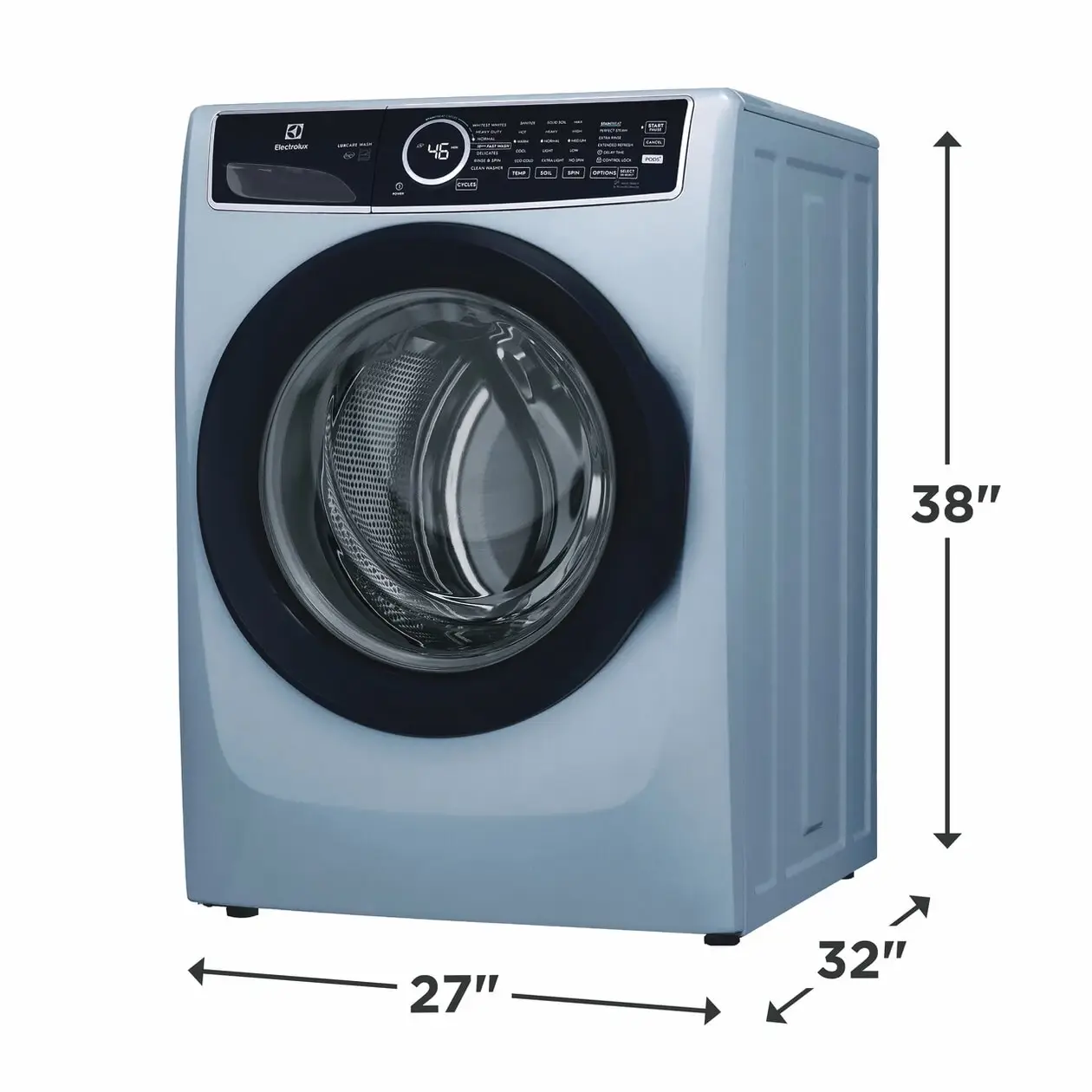 Electrolux 7437 Series Blue Front Load Washer Electrolux 7437 Series Blue Front Load Washer