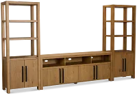 Tahoe 74" Light Tone Entertainment Wall