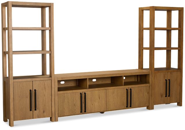 Tahoe 74" Light Tone Entertainment Wall