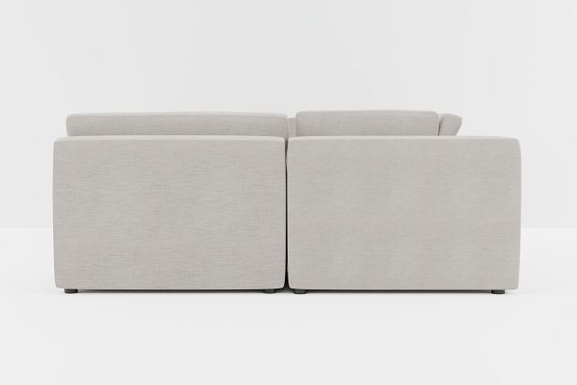 Destin Maguire Pewter Fabric 6-piece Pit Sectional