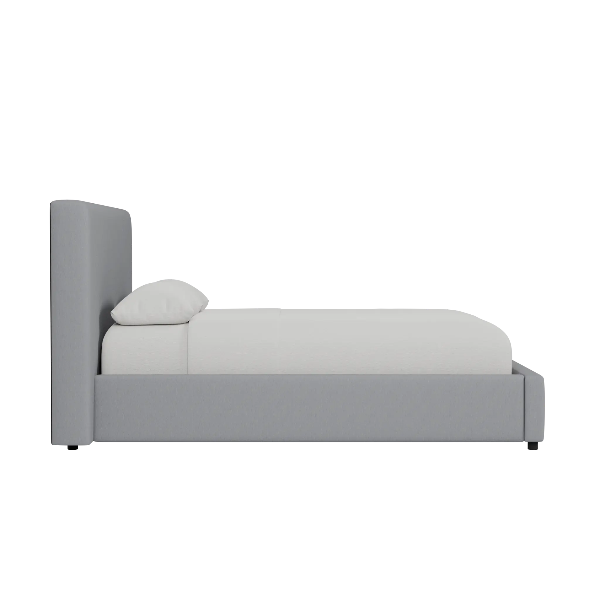 Grayton Revenue 44" Upholstered Platform Bed Grayton Revenue 44" Upholstered Platform Bed