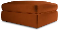 Siesta Joya Orange Fabric Ottoman