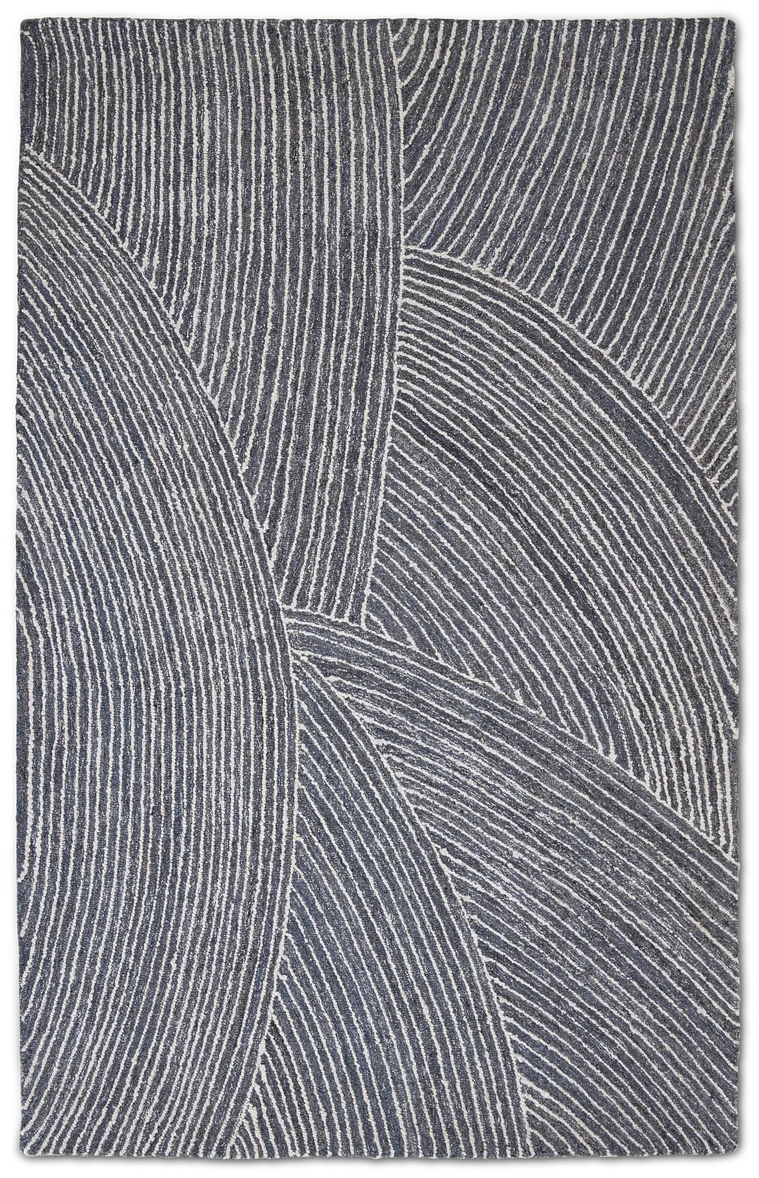 Patone Blue 5x8 Area Rug