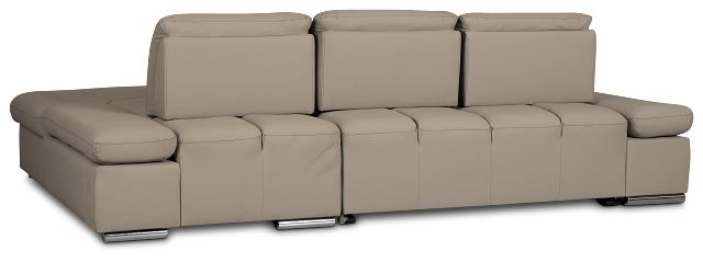 Eden Gray Micro Right Chaise Sleeper Sectional