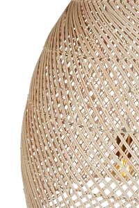 Rattan Large Pendant