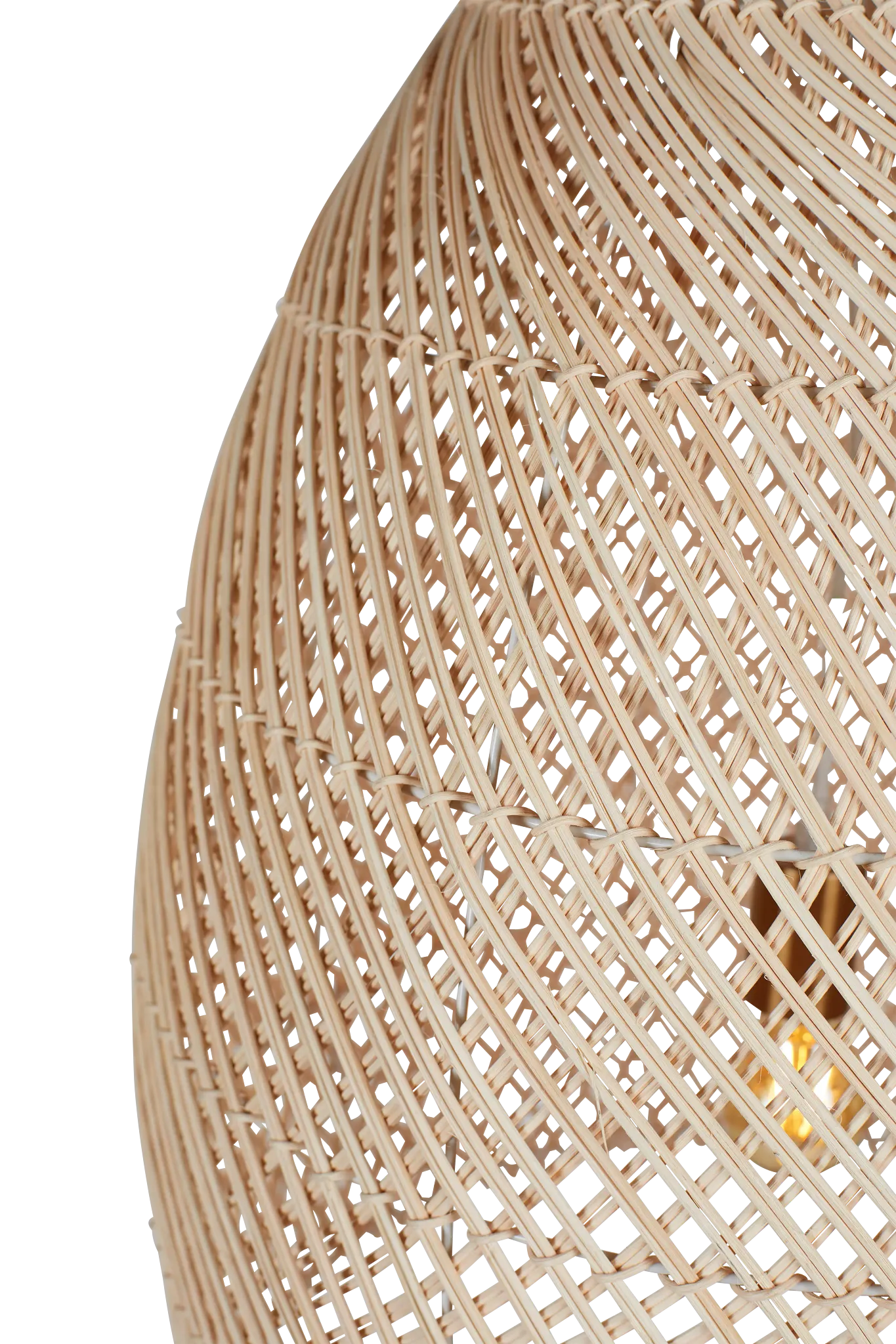 Rattan Large Pendant
