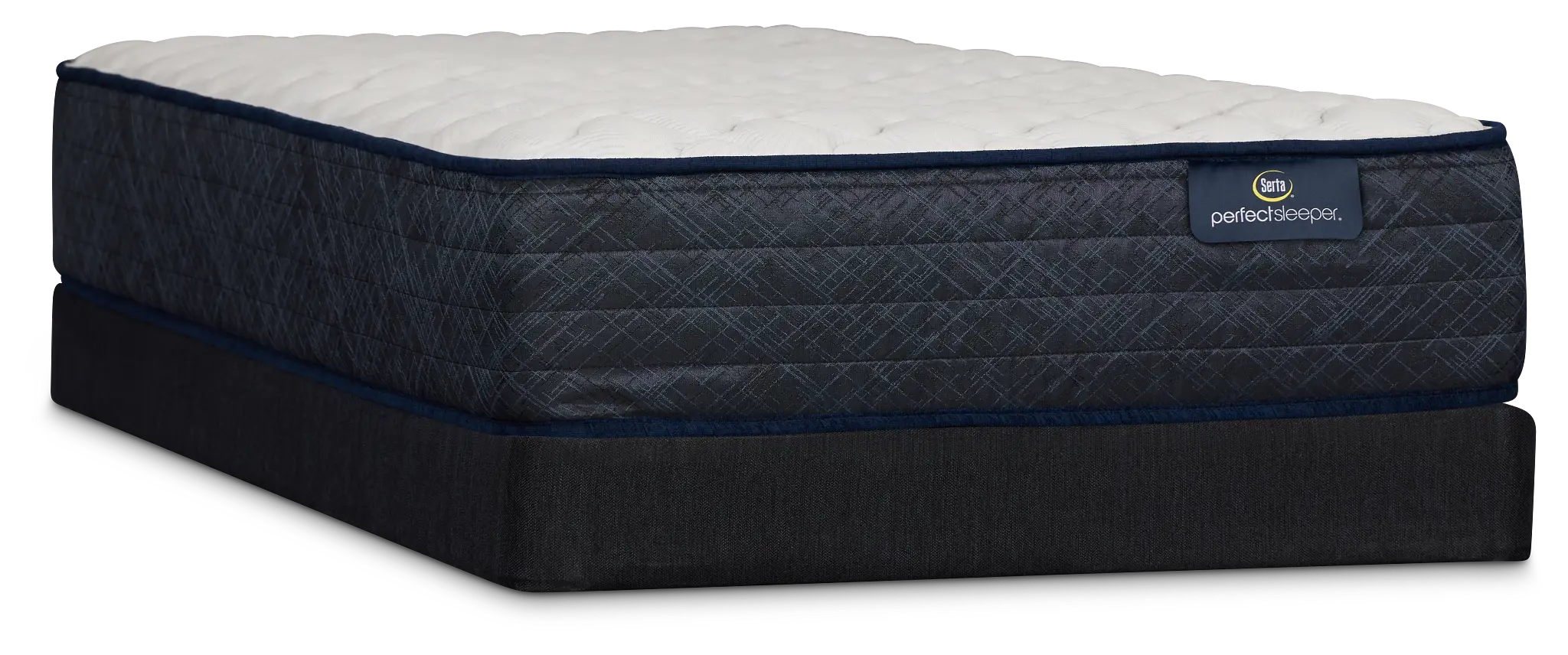 Serta Perfect Sleeper Adorning Night Firm Low-profile Mattress Set Serta Perfect Sleeper Adorning Night Firm Low-profile Mattress Set