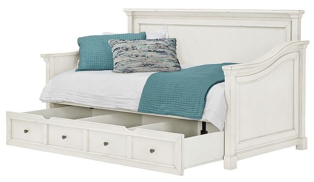Stoney White Storage Daybed