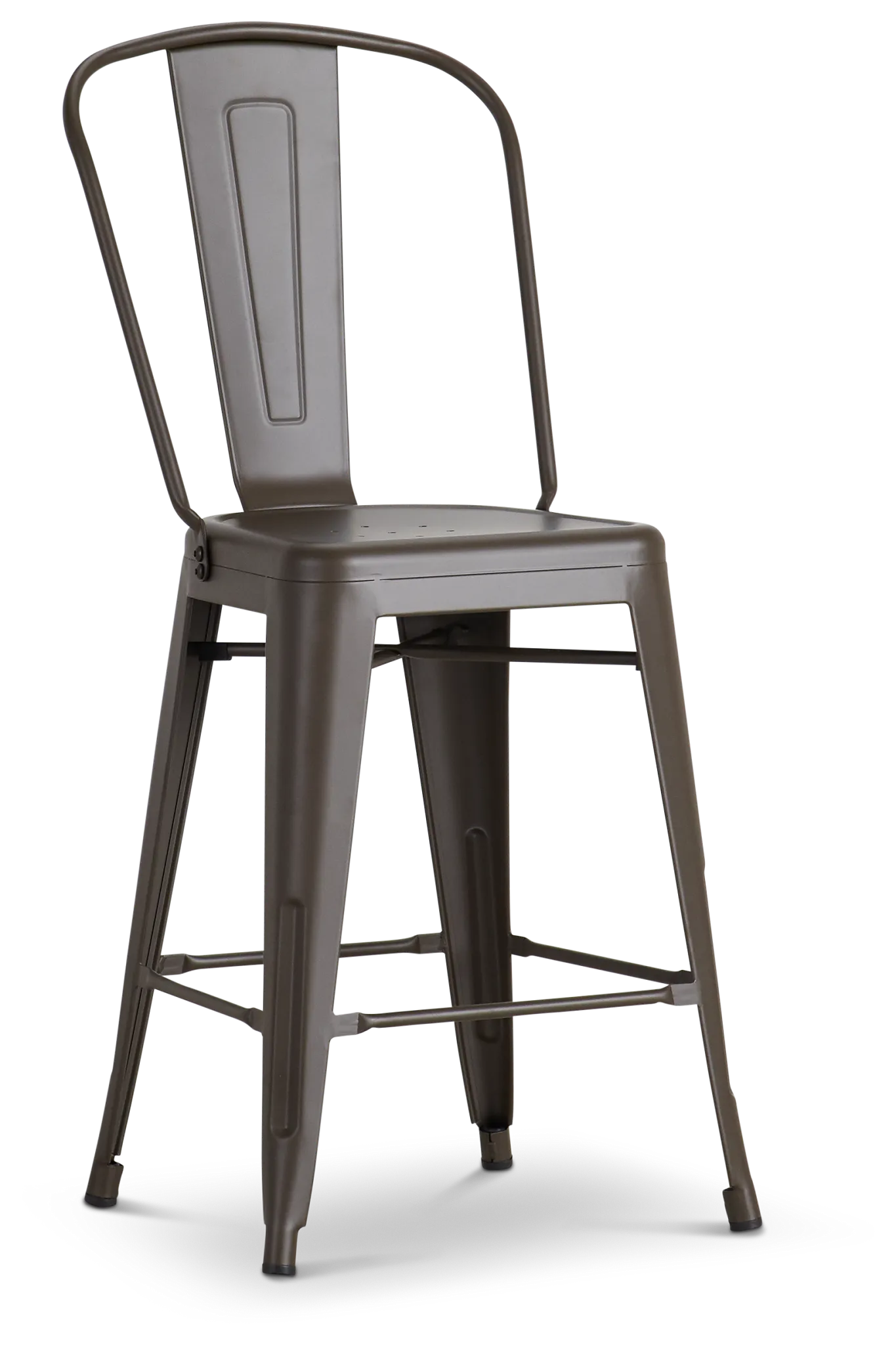 Harlow Dark Tone Metal 24" Barstool