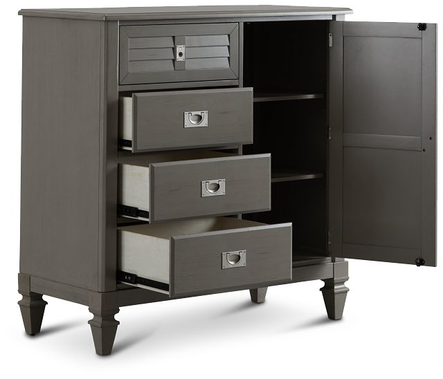 Marina Gray Door Chest