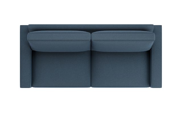 Edgewater Elite Blue 96" Sofa W/ 2 Cushions