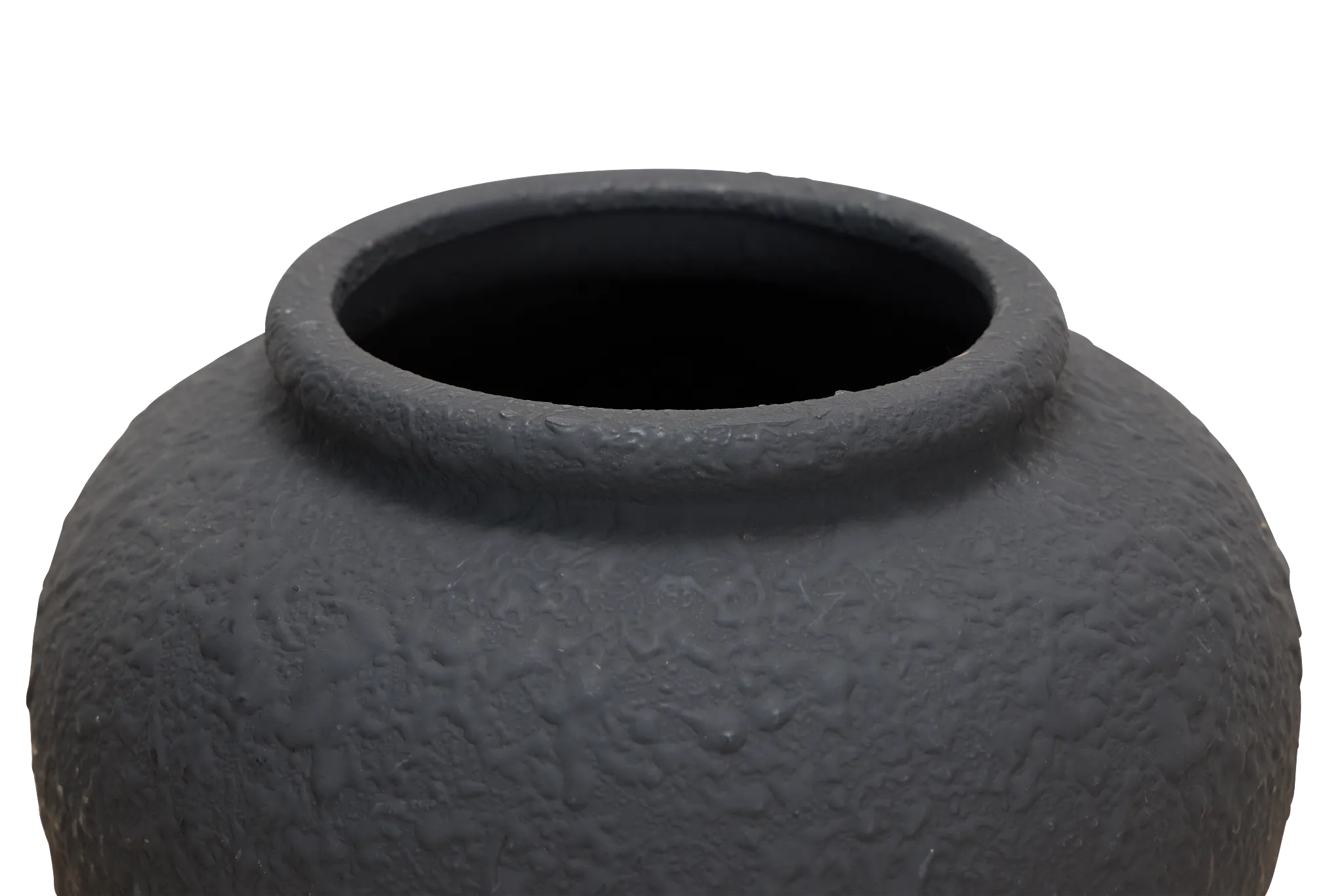 Thea Dark Gray Small Vase