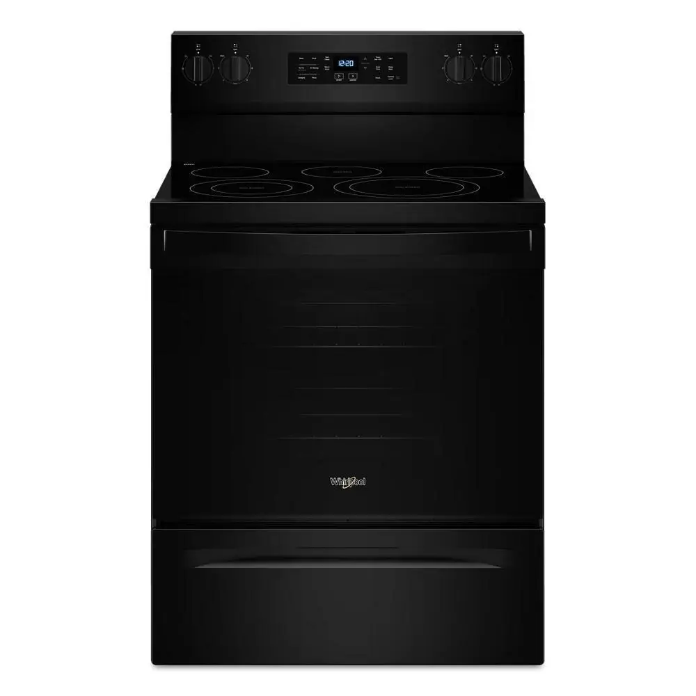 Whirlpool 5030 Series Black Electric Range Whirlpool 5030 Series Black Electric Range