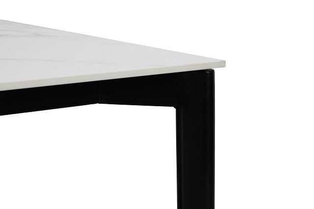 Andover White Rectangular Table