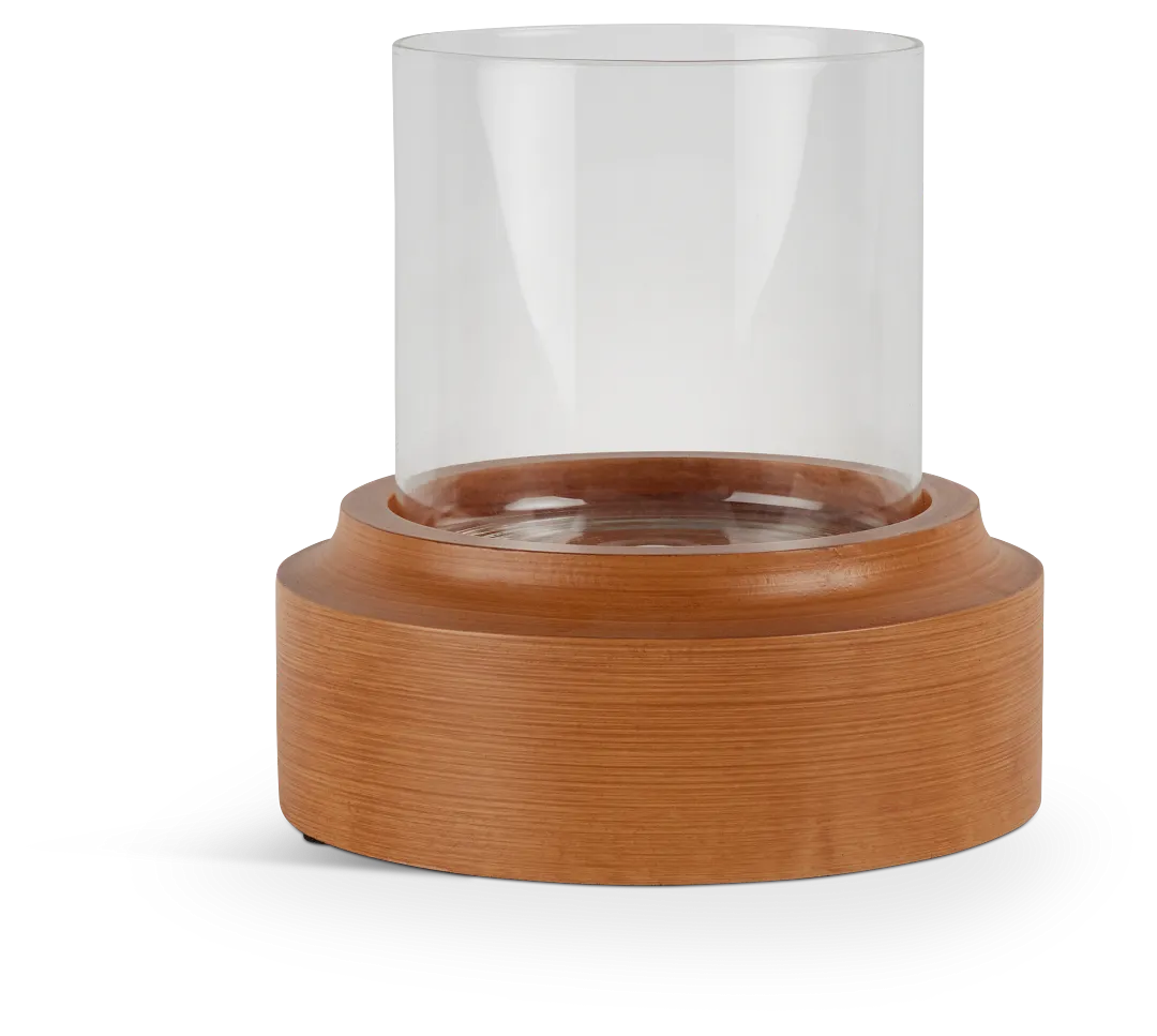 April Beige Large Candle Holder