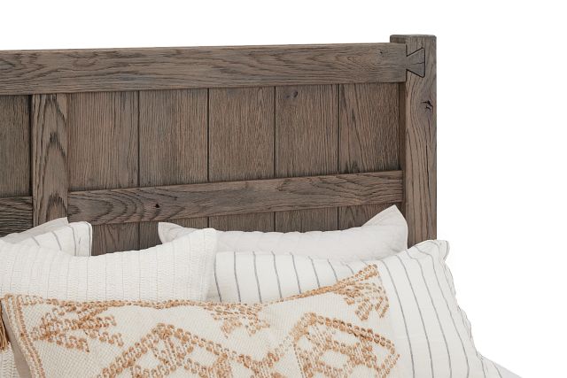Salt Lake Gray Panel Bed