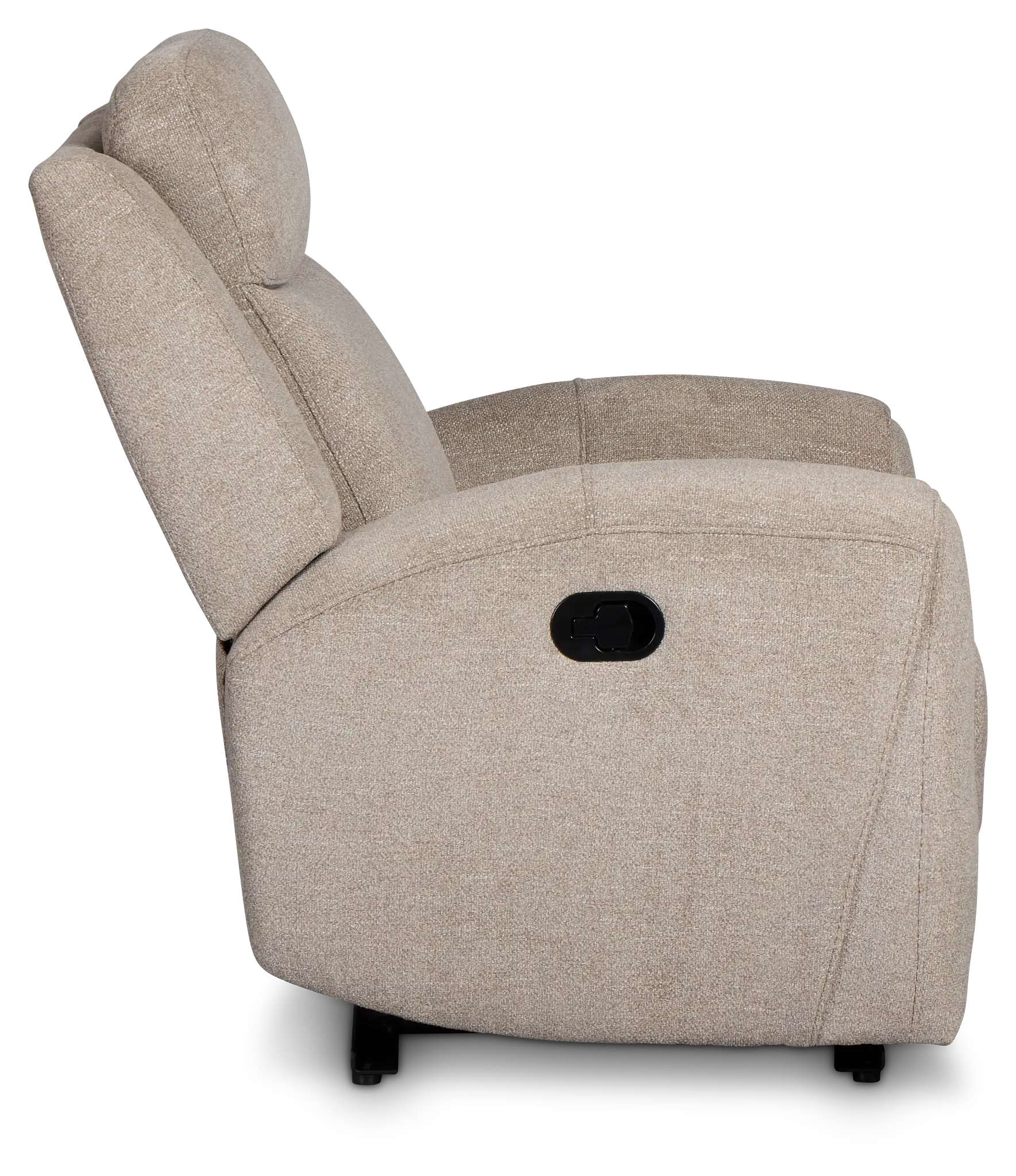 Walker Beige Fabric Recliner Walker Beige Fabric Recliner