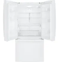 Ge Profile 25 Series White French Door Refrigerator
