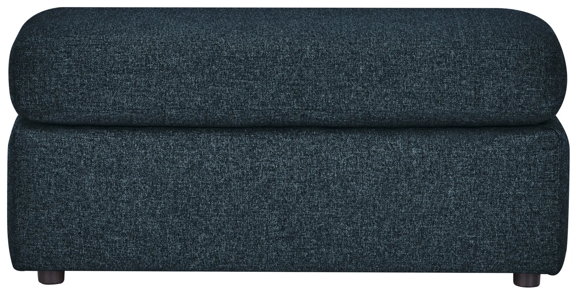Noah Dark Blue Fabric Ottoman Noah Dark Blue Fabric Ottoman