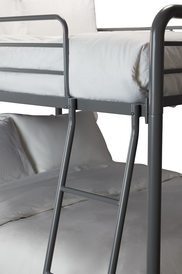 Rory Gray Metal Bunk Bed